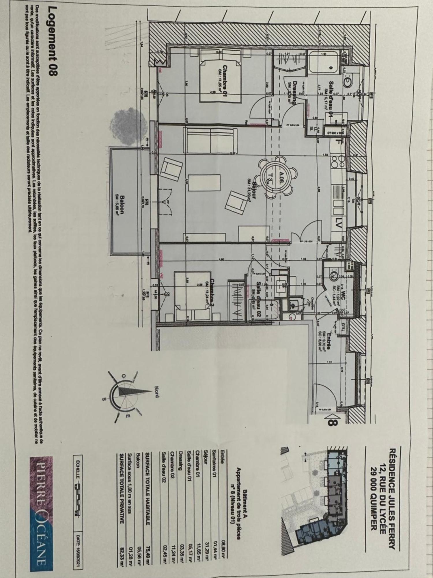 Appartement Design X - Hyper Centre - Parking Prive - カンペール エクステリア 写真