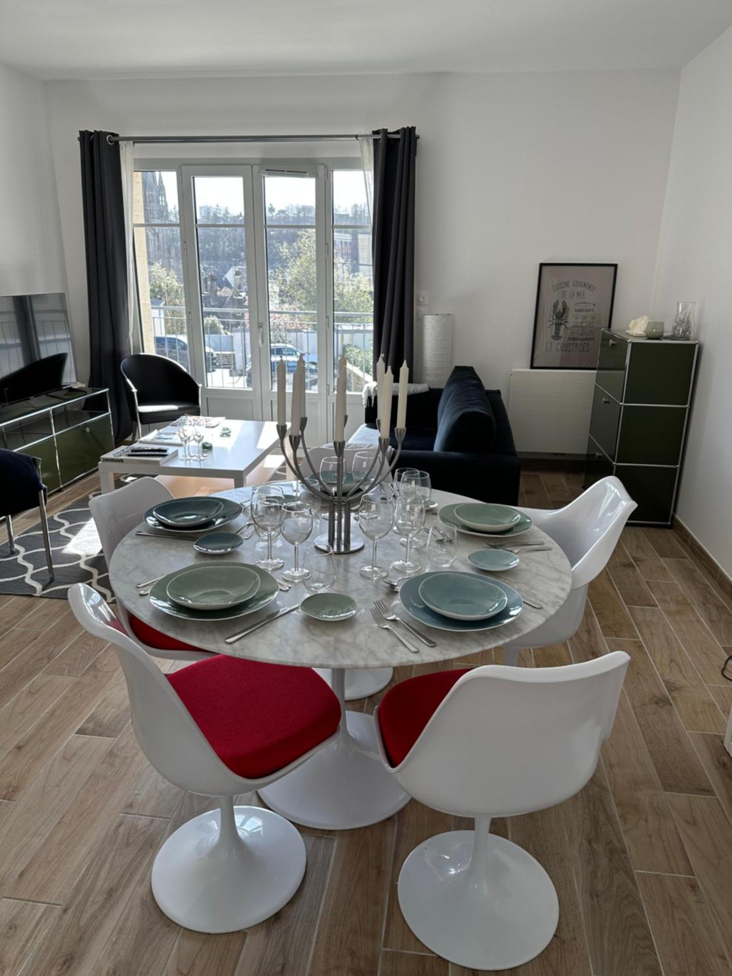 Appartement Design X - Hyper Centre - Parking Prive - カンペール エクステリア 写真